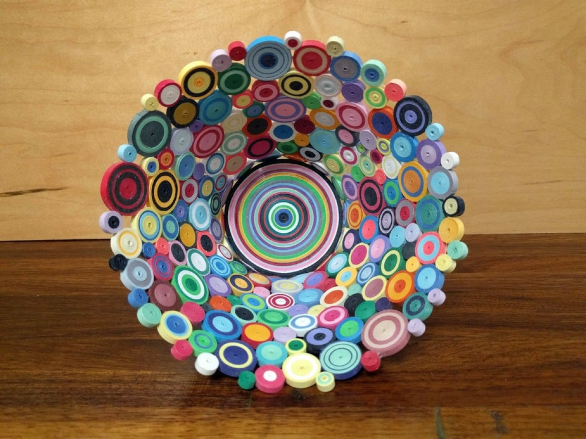 How to Make a Quilled Paper Bowl